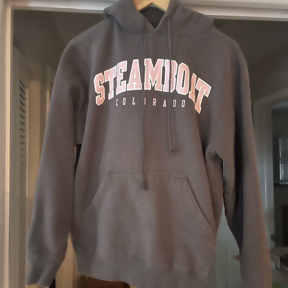 Steamboat Colorado brown Hoodie